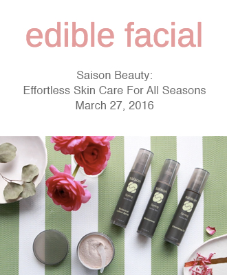 Saison Spring Face and Body Collection Review